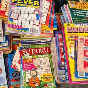 Puzzle Lovers! Bundle of 5 books!